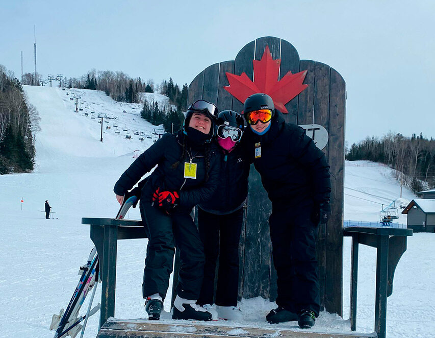 Deportes de un año escolar en Canadá